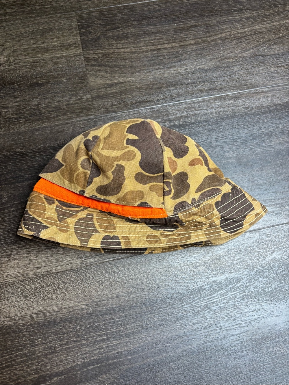 Vintage Duxbax Duck Hunting Camo Bucket Hat